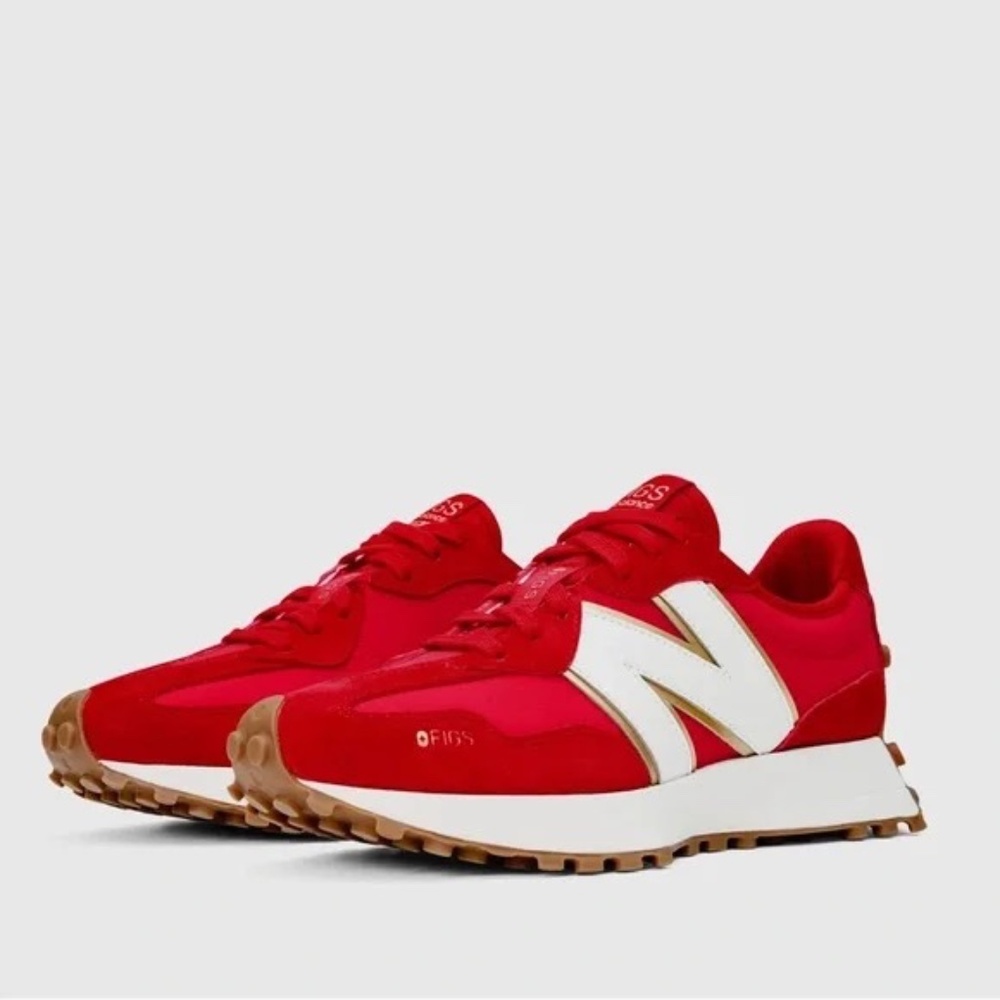 NIB New Balance 327 X Figs ‘Pop Red’- Limited Edition